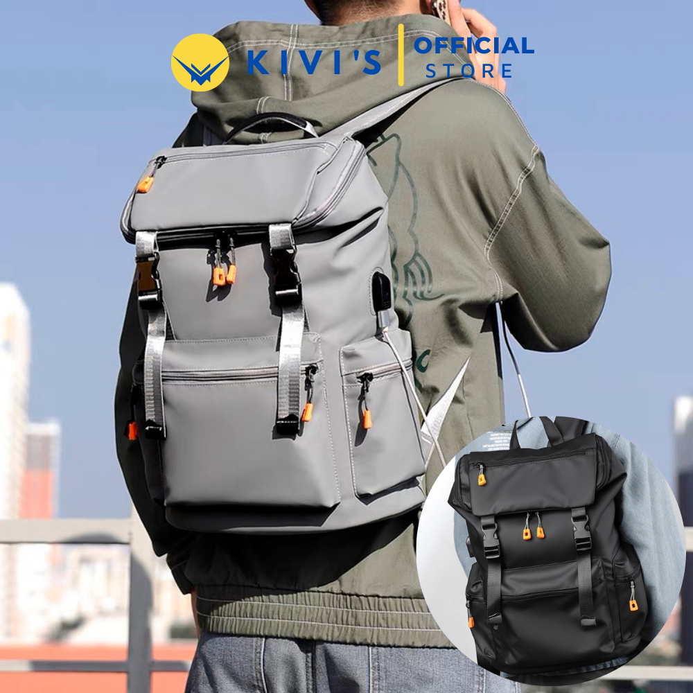 Balo Wiexier siêu to chính hãng vải cao cấp đựng được laptop 16 inch Macbook - KIVI’S