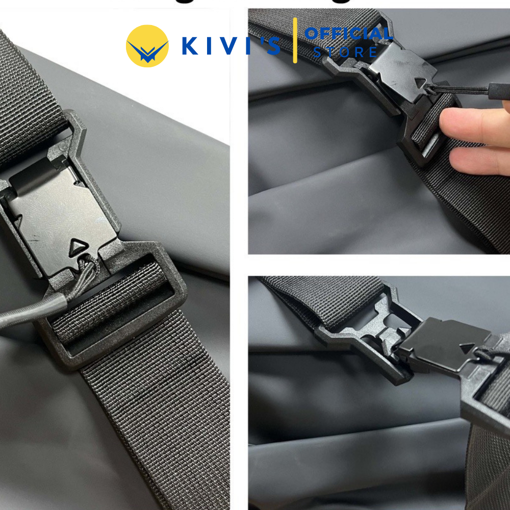 Khoá nhựa siêu bền 4 cm thích hợp cho balo túi đeo chéo KIVI'S