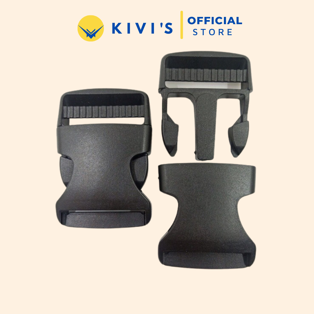 Khoá nhựa siêu bền 4 cm thích hợp cho balo túi đeo chéo KIVI'S