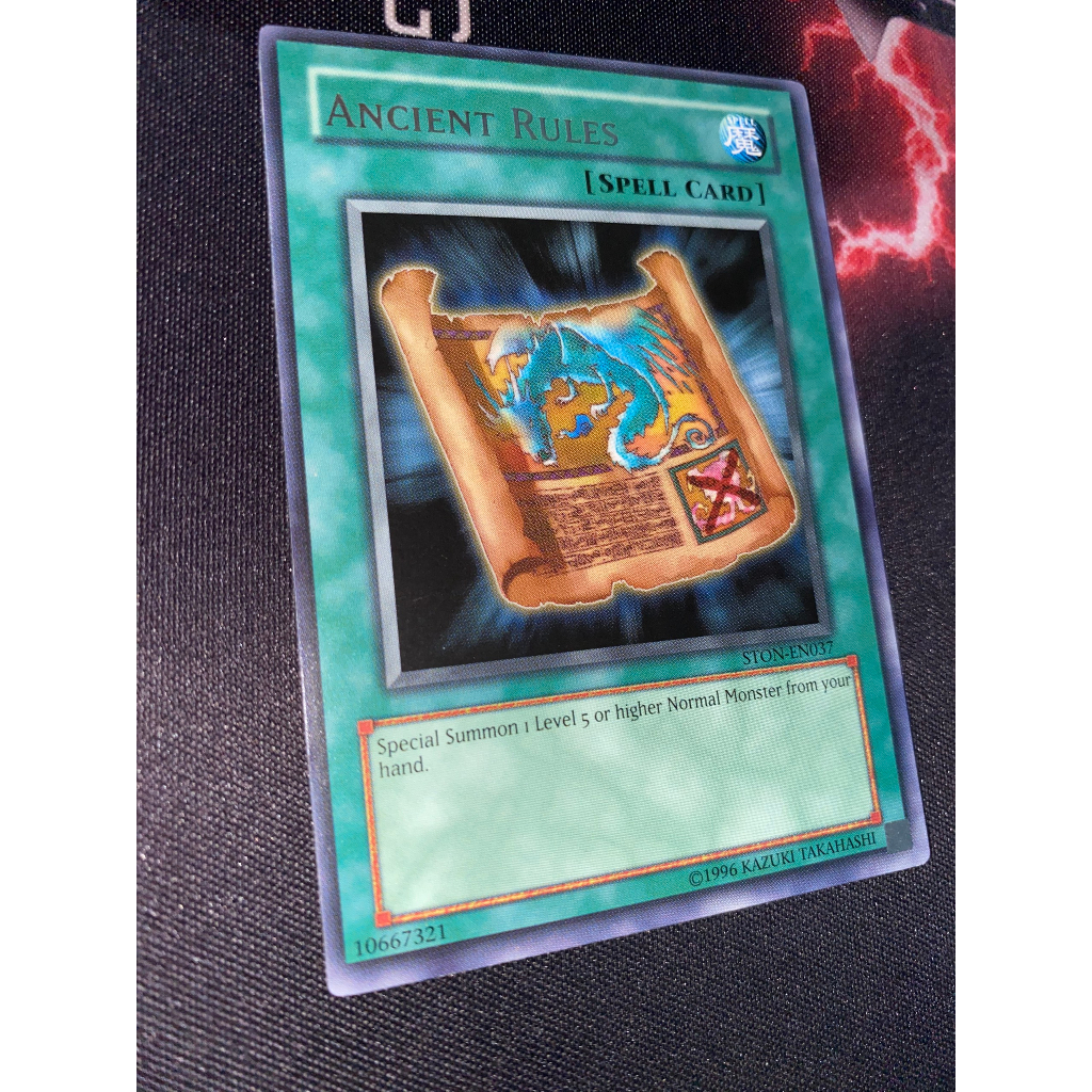 Ancient Rules - STON-EN037 - Rare Unlimited