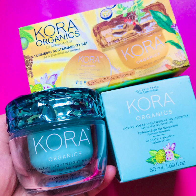 Kem dưỡng nâng tone da hữu cơ Kora Organic Active Algae Lightweight Moisturizer