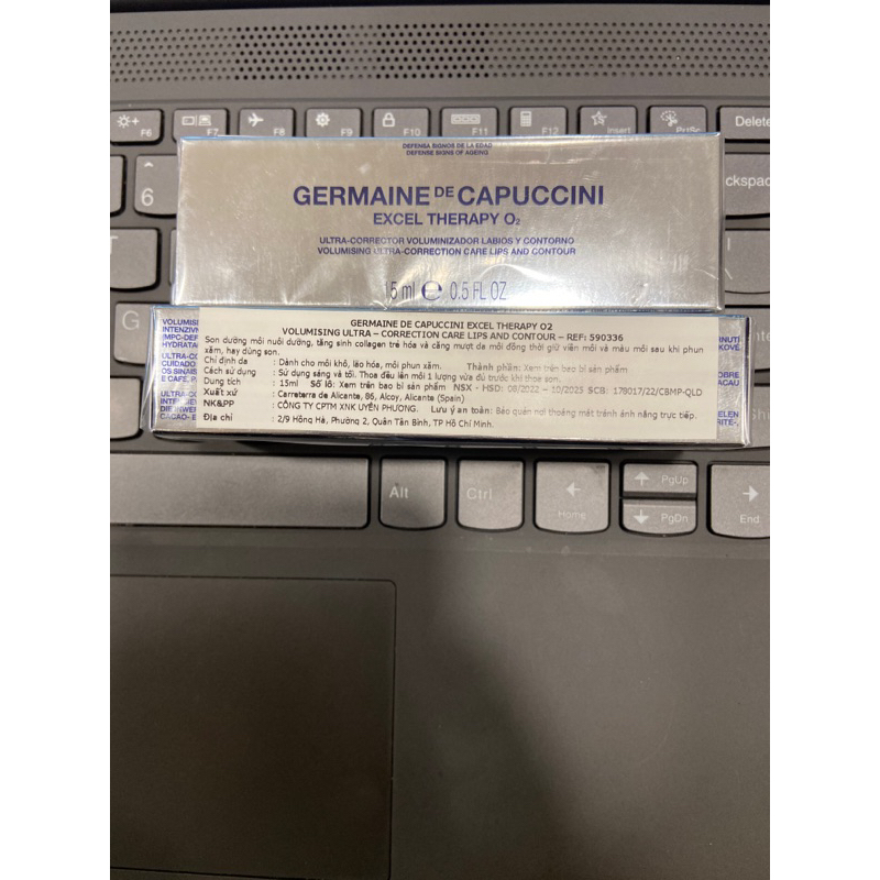 Germaine ET O2 Correction Care Lips & Contour Son Dưỡng Oxy Tươi Đào Thải Chì & Nuôi Dưỡng Môi