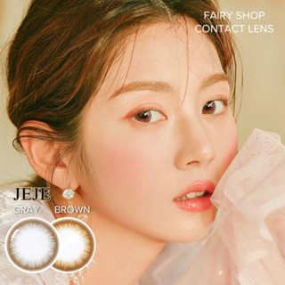 Kính Áp Tròng JeJe Brown / Gray 14.0mm - FAIRY SHOP CONTACT LENS - độ cận 0 đến 8