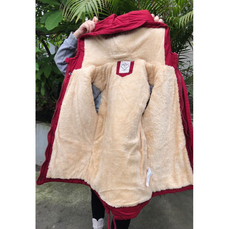 Áo Paka Cho Bé Xuất Dư Xịn Chất Vải Kaki Mềm Lót Lông Siêu Ấm