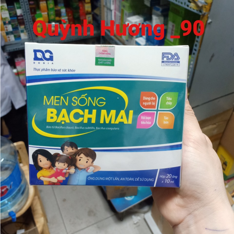 Men sống BẠCH MAI  Hàng có tem xác thực