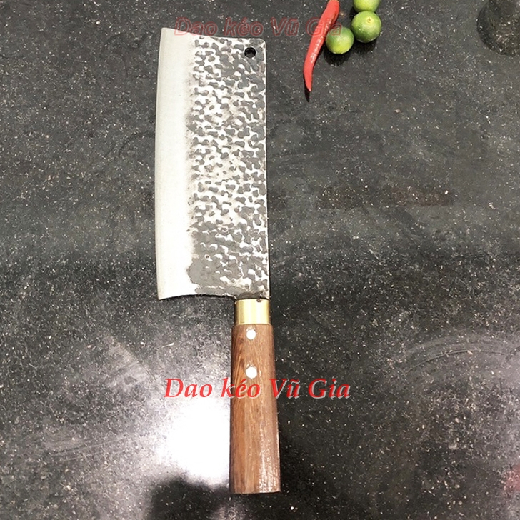 Dao chặt xương nhíp xe cao cấp rèn thủ công - bảo hành 12 tháng