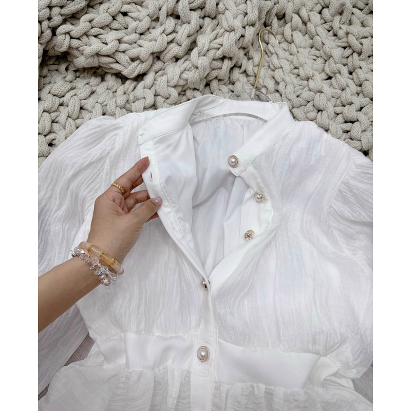 Sét áo lụa đũi tay ngắn + quần đùi - Free size dưới 54kg