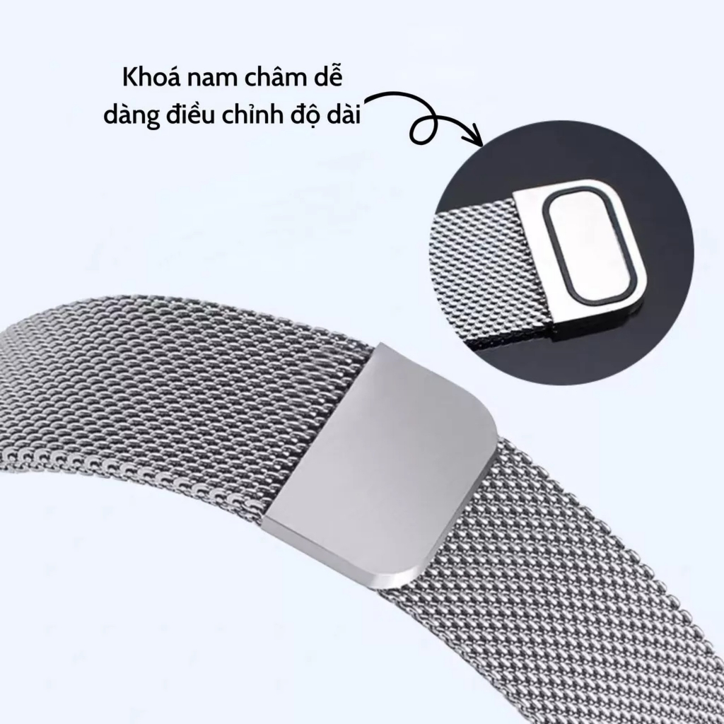 Dây Đeo Đồng Hồ AW iWatch Thép Không Gỉ Series 8 7 SE-6-5-4-3-2-1 Size 38mm 42mm 40mm 44mm 41mm 45mm - Minh An Saigon