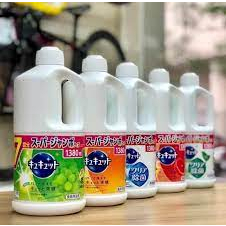 Nước rửa chén bát Kao đậm đặc (770ml 1380ml 2000ml ) nội địa Nhật Bản