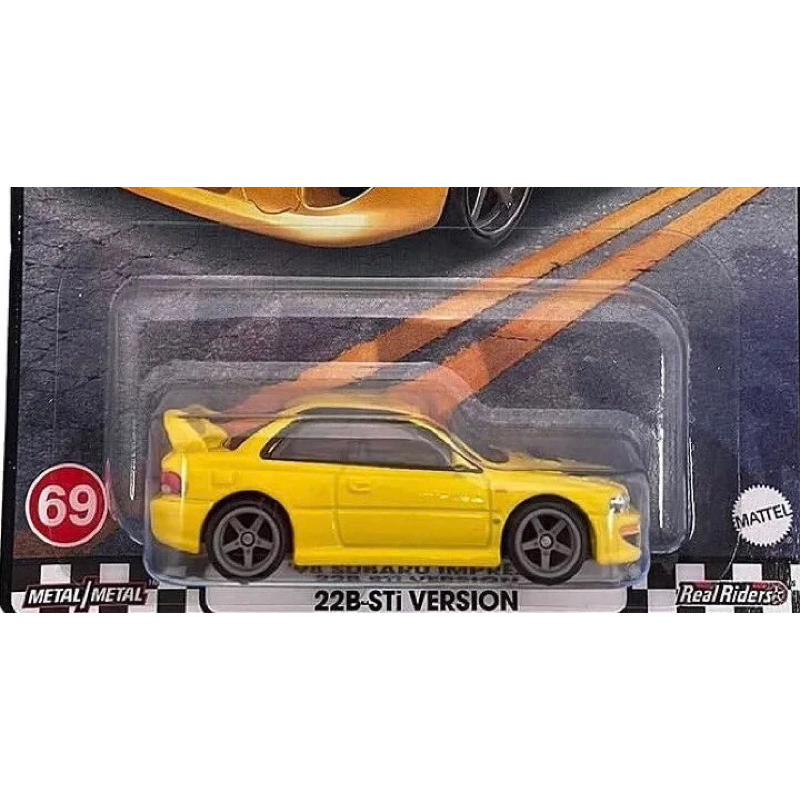 Hobby Store xe mô hình Hot Wheels Premium Boulevard Subaru Impreza Vàng