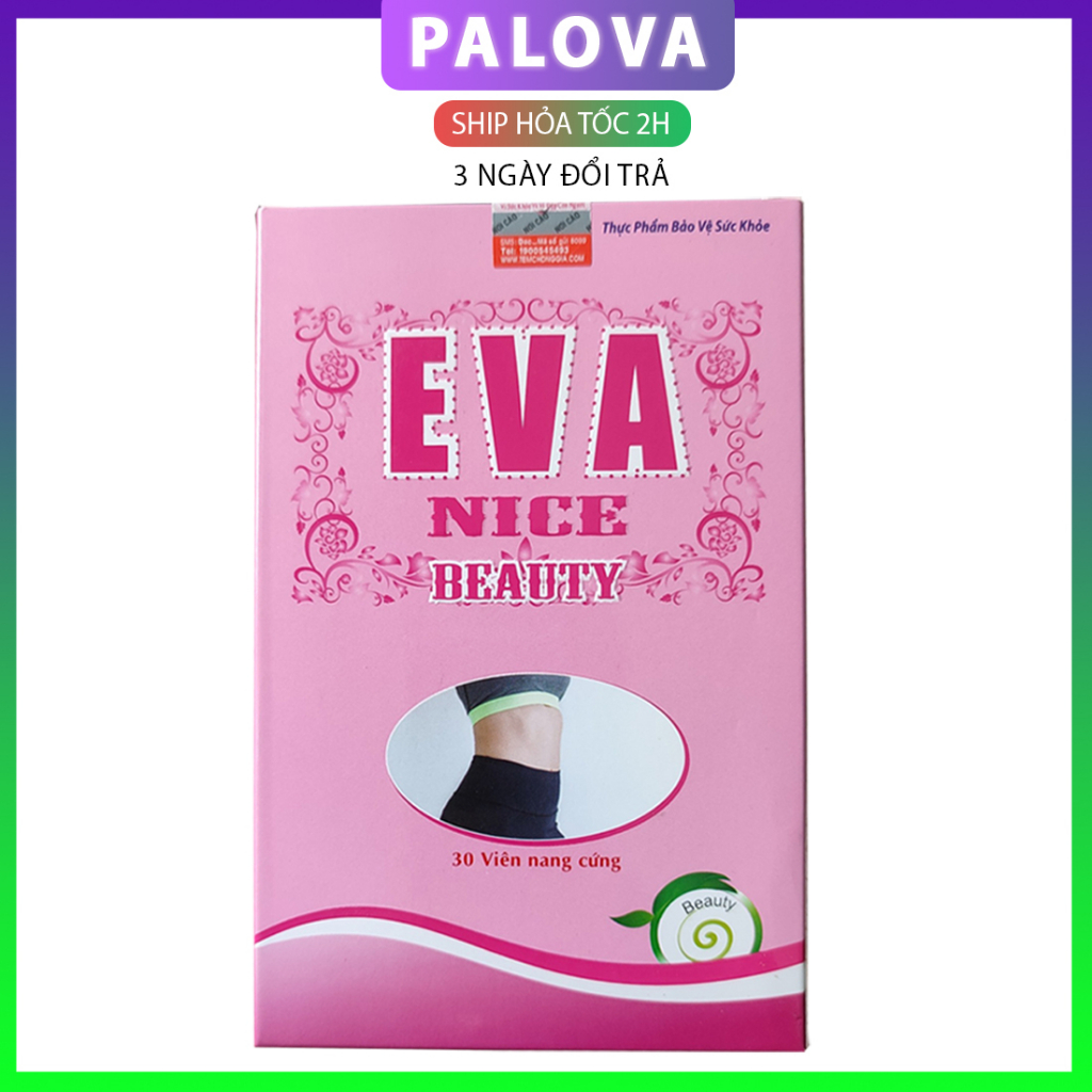 Viên giảm cân Evanice cấp tốc an toàn giảm mỡ đùi mỡ bụng dành cho cơ địa khó giảm ..