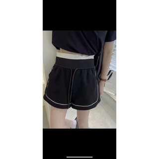 Quần sooc cạp chun viền dễ phối đồ-HVS-Mã 237