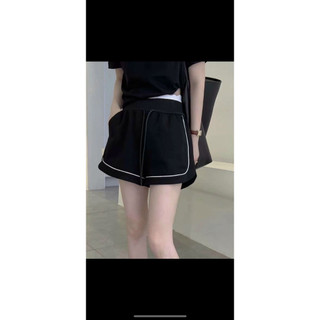 Quần sooc cạp chun viền dễ phối đồ-HVS-Mã 237