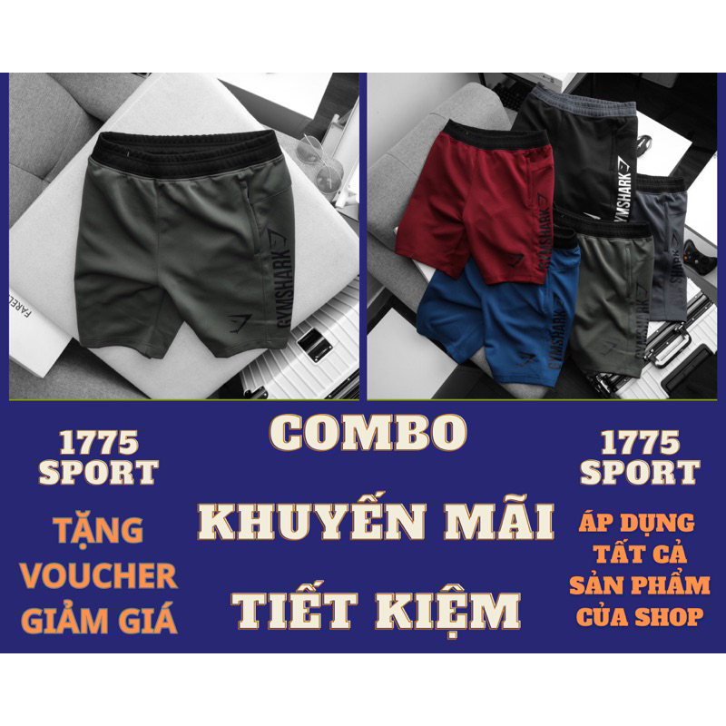 Quần short thể thao nam - quần tập gym nam - quần thể thao nam - quần đùi nam thể thao