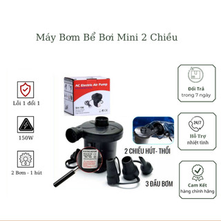 Bơm Điện Mini 2 Chiều Hút Thổi Tiện Lợi