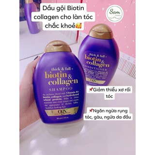 CẶP GỘI XẢ BIOTIN COLLAGEN TÍM