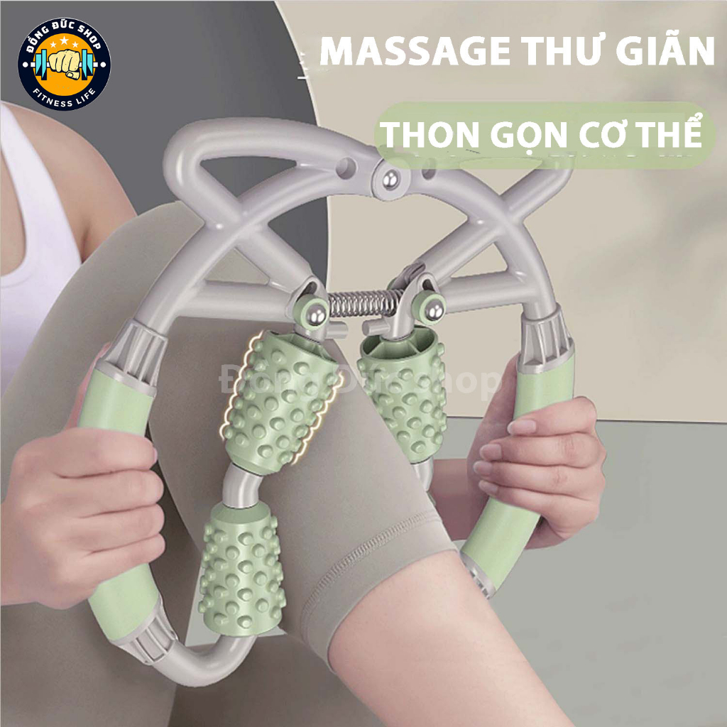 Con Lăn Massage Cơ Cổ / Bắp Tay / Bắp Chân / Bắp Tay 4 Bánh Lăn Cao Cấp , Rộng 62 cm , 3 Màu Khác Nhau