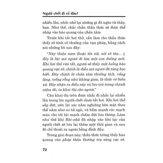 Sách - Người Chết Đi Về Đâu?
