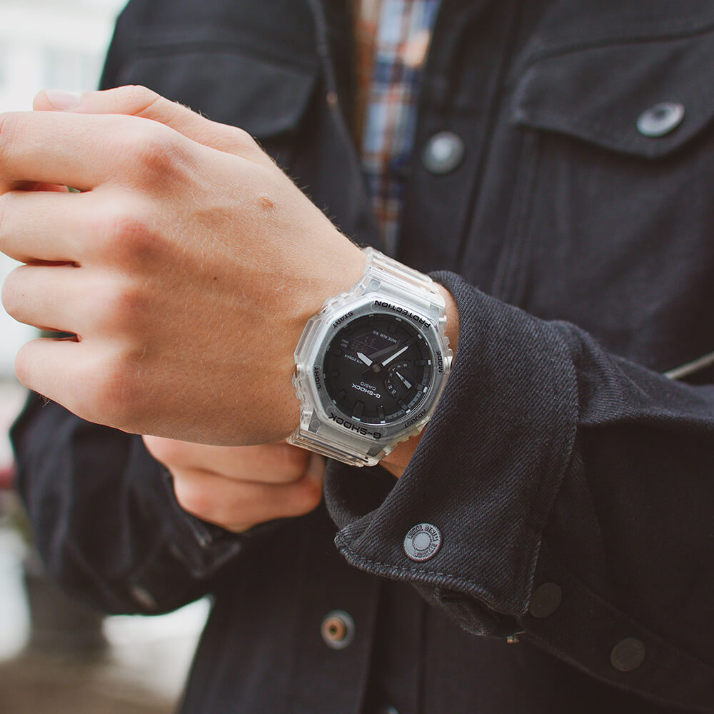 Đồng Hồ Nam  Casio G shock chính hãng GA-2100SKE-7A