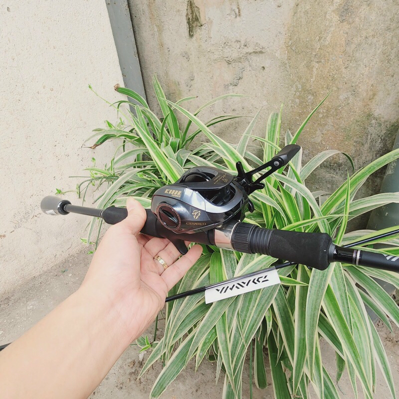 Combo Cần Lure Ngang Crosfire 1m98 đôj cưngs MH chính hãng Việt Nam giá học sinh