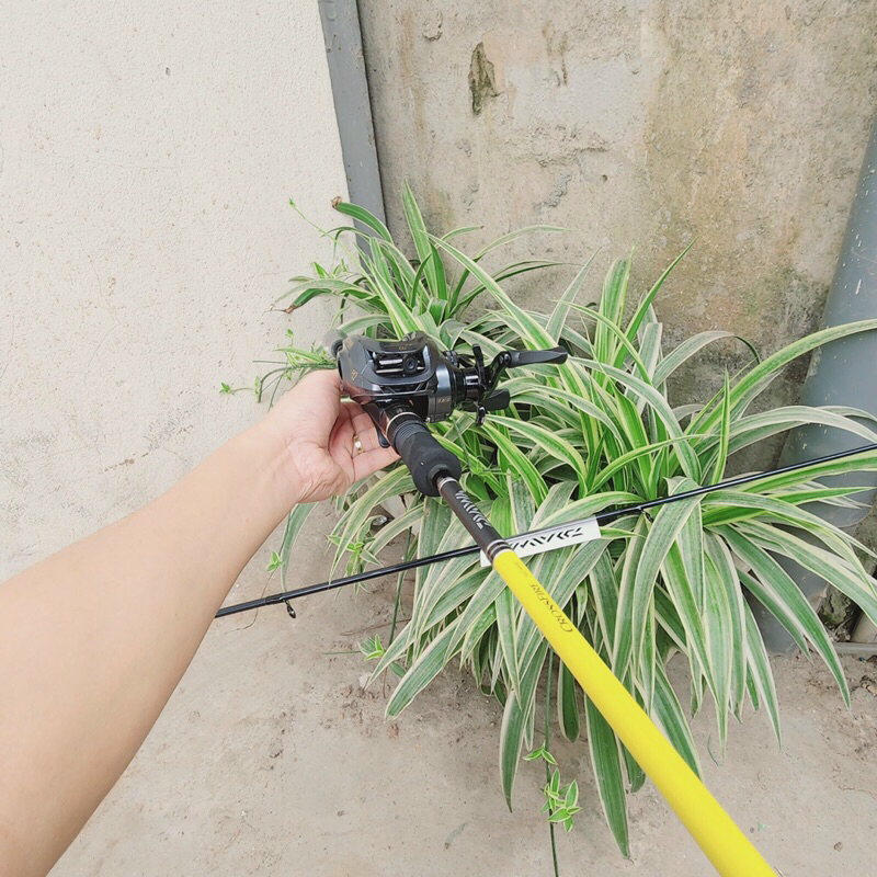 Combo Cần Lure Ngang Crosfire 1m98 đôj cưngs MH chính hãng Việt Nam giá học sinh