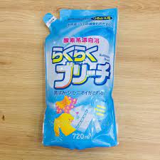 Nước tẩy vết bẩn trên quần áo Rocket Nhật Bản 720ml loại bỏ các vết ố vàng, vết mực, loại bỏ mùi hôi, diệt khuẩn