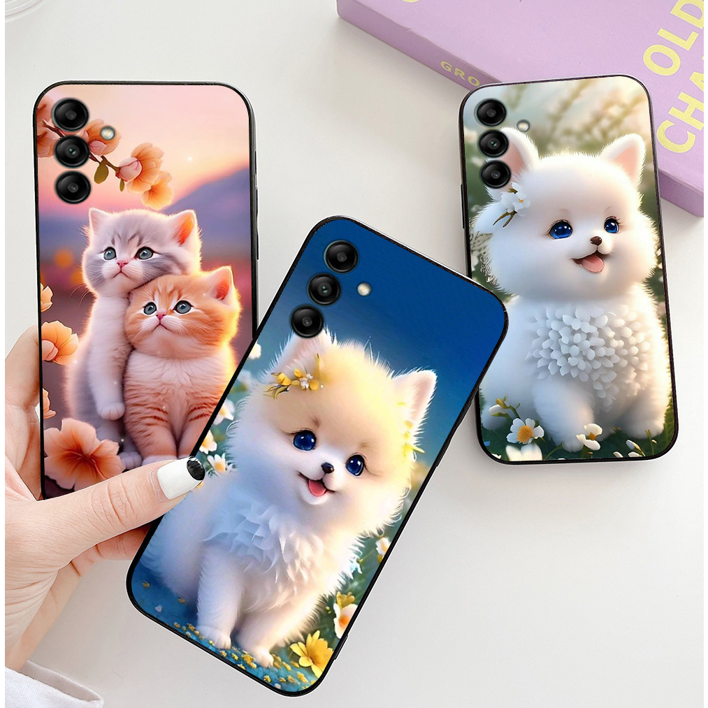 Ốp lưng Samsung a14 5g / ss a04s / ss a13 5g / ss a04  / a34 5g in hình chú mèo dễ thương cute