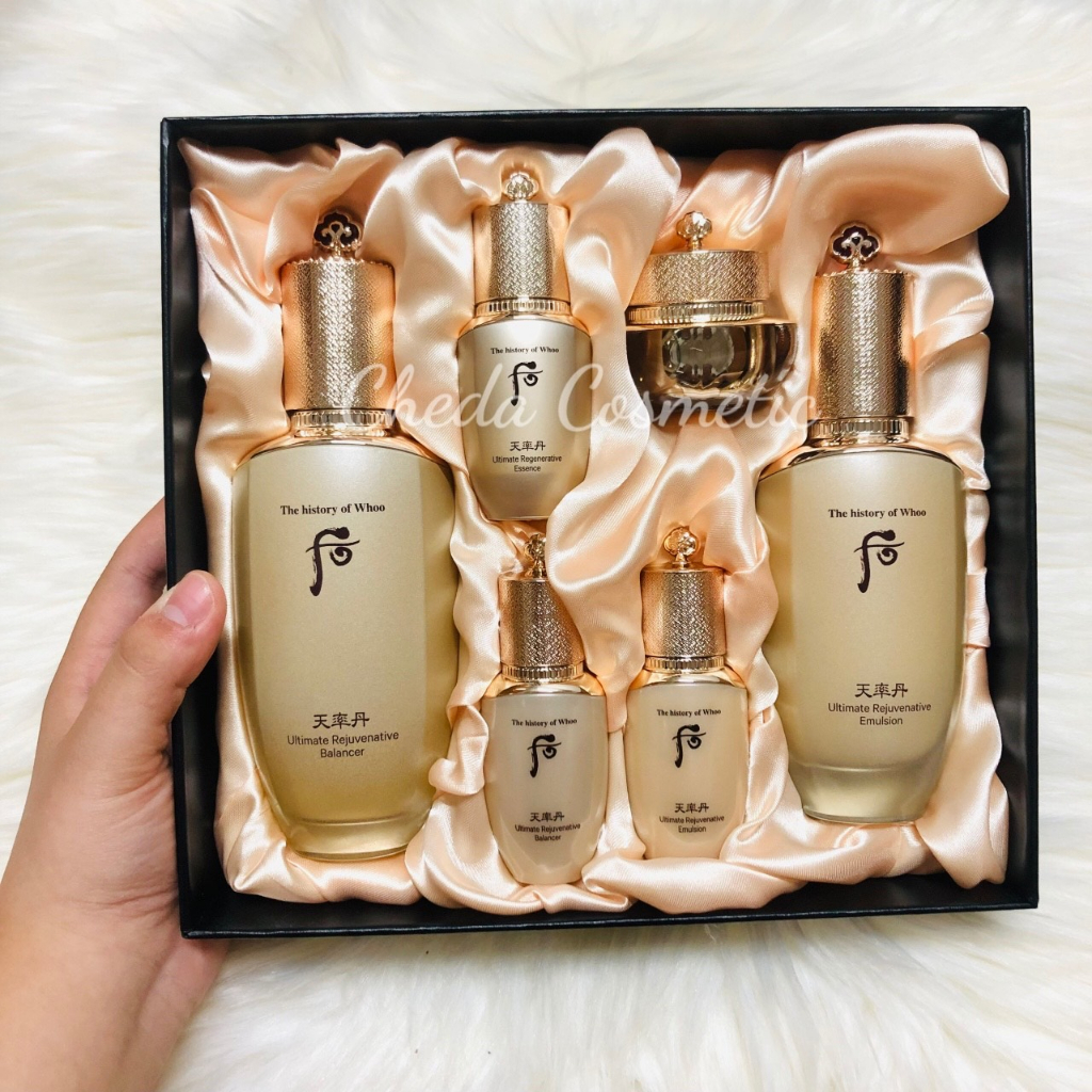 Set Whoo Đen Tái Sinh Hwa Yul Cheonyuldan Hwayul Ultimate Rejuvenating Special Set 2pcs.