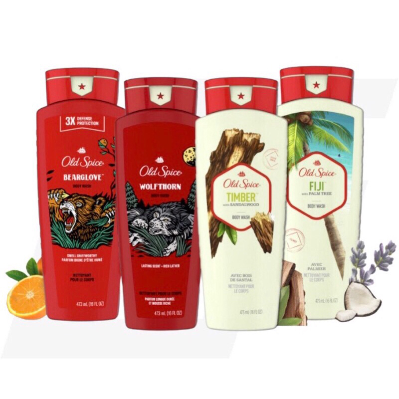 Sữa tắm nam Old Spice 473ml xuất xứ Mỹ