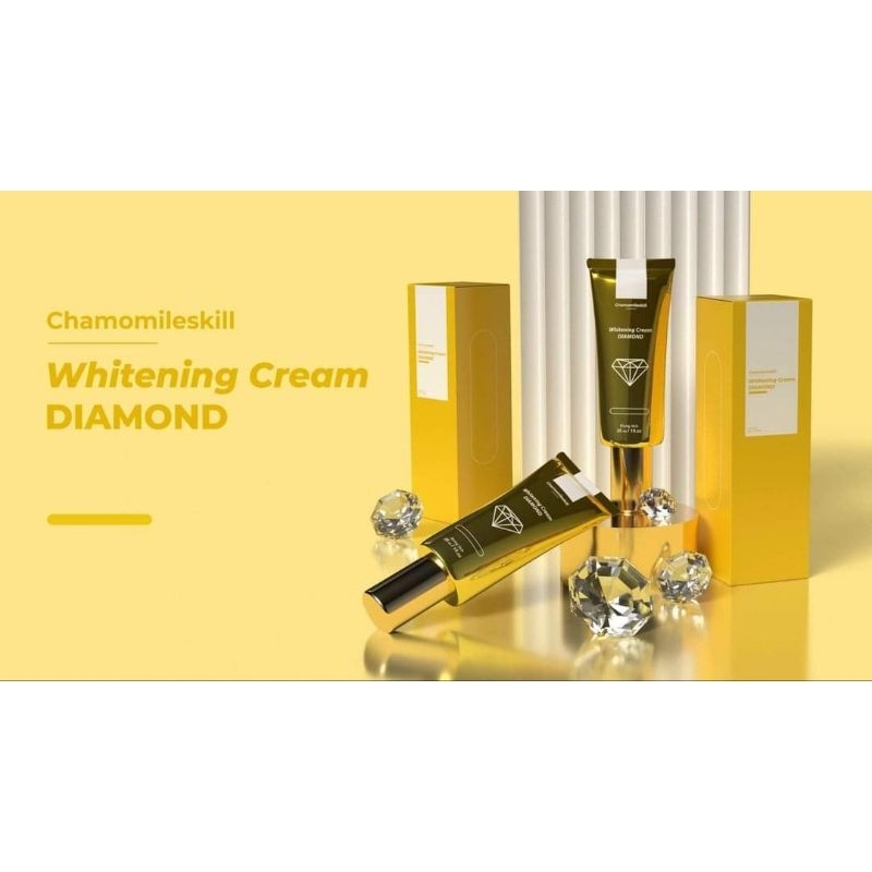 Combo kem tái tạo vàng và kem tái tạo kim cương chamomileskill mẫu 2023