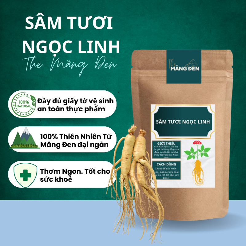 Sâm Dây Ngọc Linh Đẳng Sâm Măng Đen Đặc Sản The Măng Đen Kon Tum