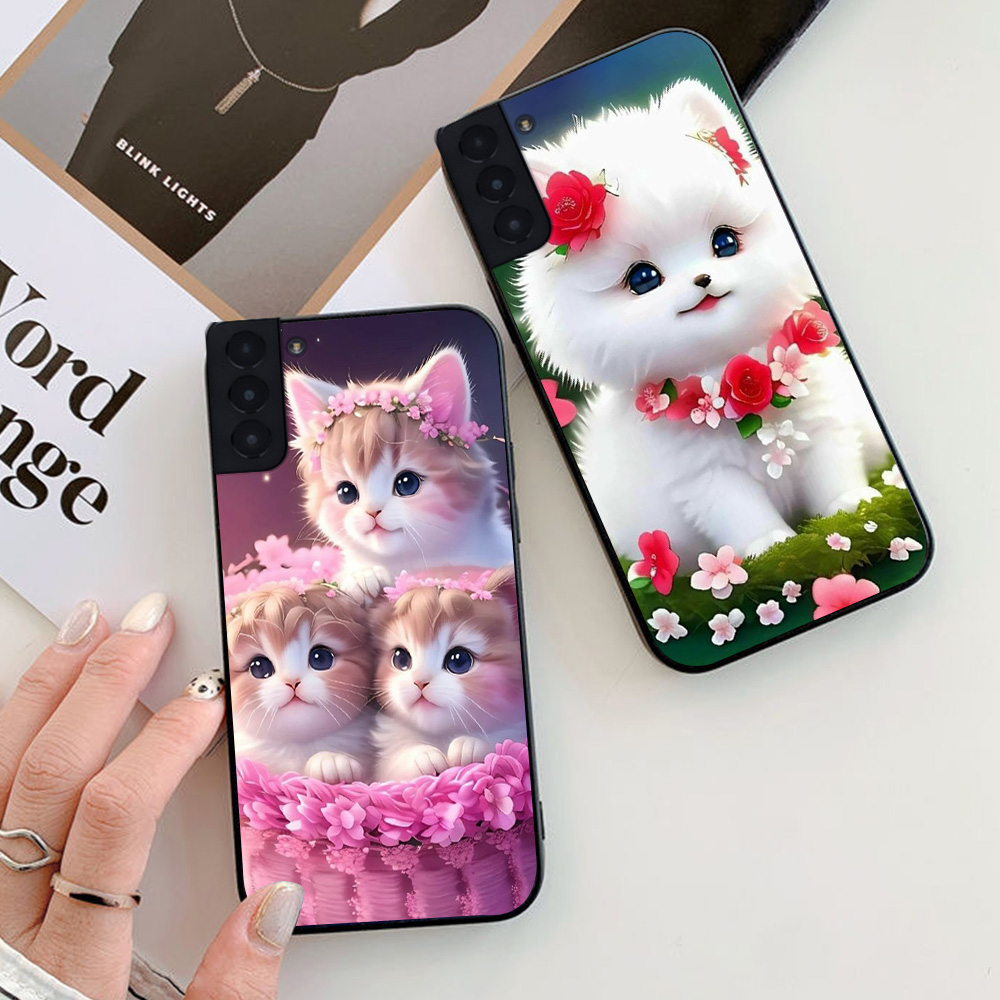 Ốp lưng Samsung s22 / ss s22 plus / ss s22 ultra in hình chú mèo dễ thương cute