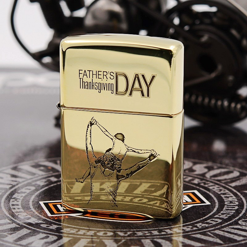 Mô Hình Bật L ửa Zịppo ZP254B - Hột quẹt Zịppo cha con FATHER DAY
