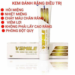 Kem đánh răng thảo dược vsmile / bảo vệ răng miệng