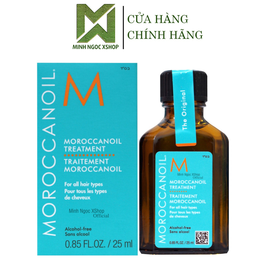 Tinh dầu dưỡng tóc Moroccanoil Treatment Original 10ML - 15ML - 25ML - 50ML - 100ML - 200ML