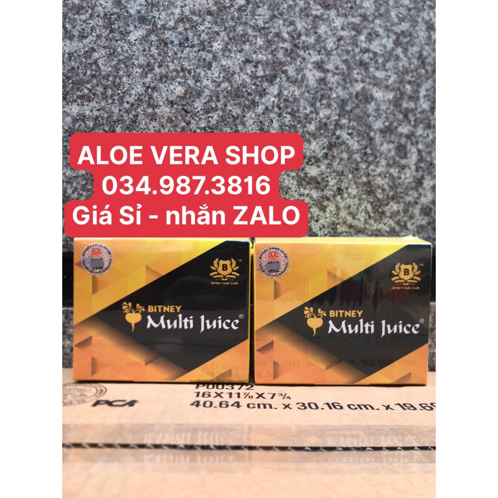 [RẺ VÔ ĐỊCH] Combo 2 hộp Multi Juice 10 Gói Của Malaysia cân bằng chức năng sinh lý nam nữ chính hãng