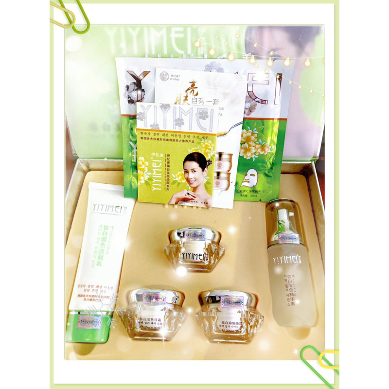 [Chính Hãng] Mỹ phẩm làm mờ nám Yiyimei 5in1, Kem nám, tàn nhang, dưỡng trắng da cao cấp Yiyimei.