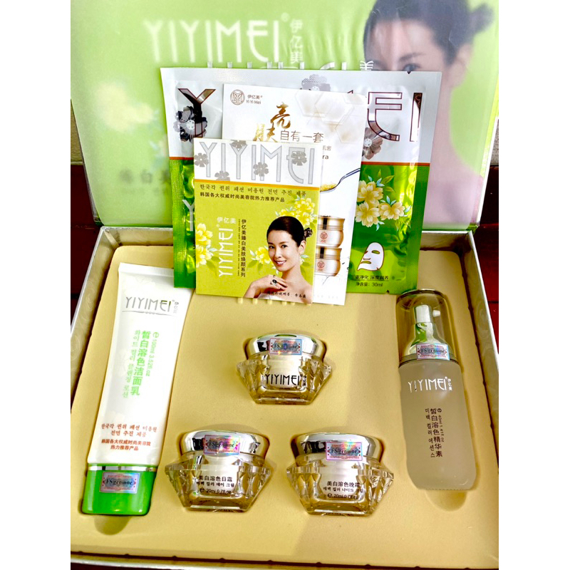 [Chính Hãng] Mỹ phẩm làm mờ nám Yiyimei 5in1, Kem nám, tàn nhang, dưỡng trắng da cao cấp Yiyimei. | BigBuy360 - bigbuy360.vn