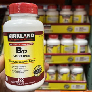 - viên uống bổ sung vitamin b12 5000mcg kirkland 300 viên