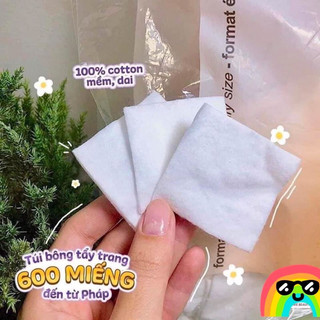 Bông tẩy trang Pháp 600 miếng