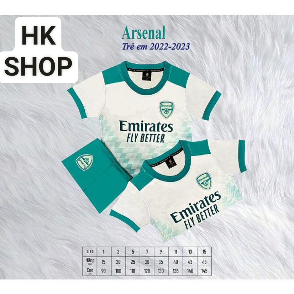 Quần áo bóng đá trẻ em, đồ đá banh cho bé CLB PSG Đen Vải thun lạnh cao cấp