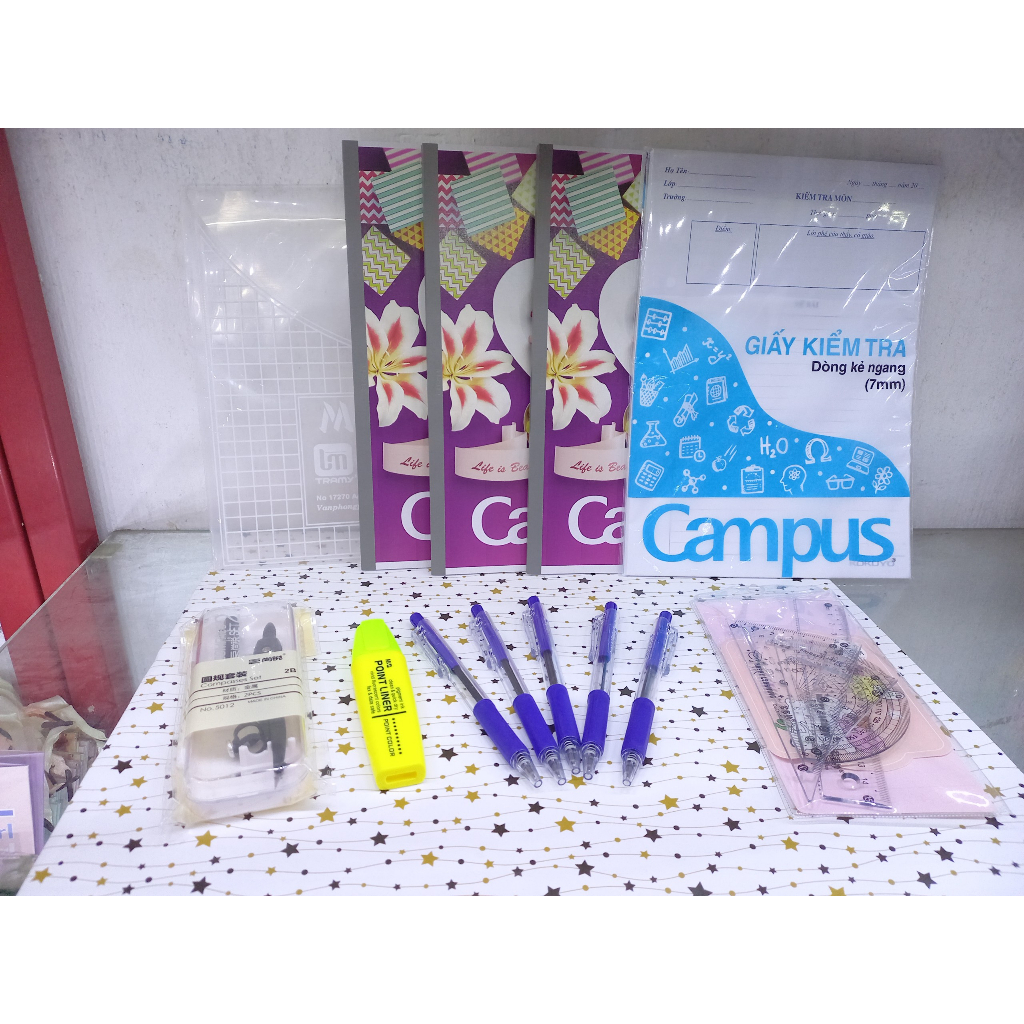 SÉT PHẦN THƯỞNG DÀNH CHO HỌC SINH CẤP 2,3 (SÉT 150K GỒM 6 MÓN)