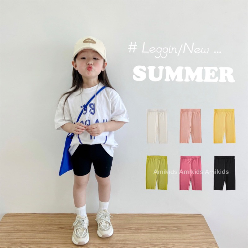 Quần Legging Bé Gái Form Dáng Cực Xinh, Quần Legging Đùi