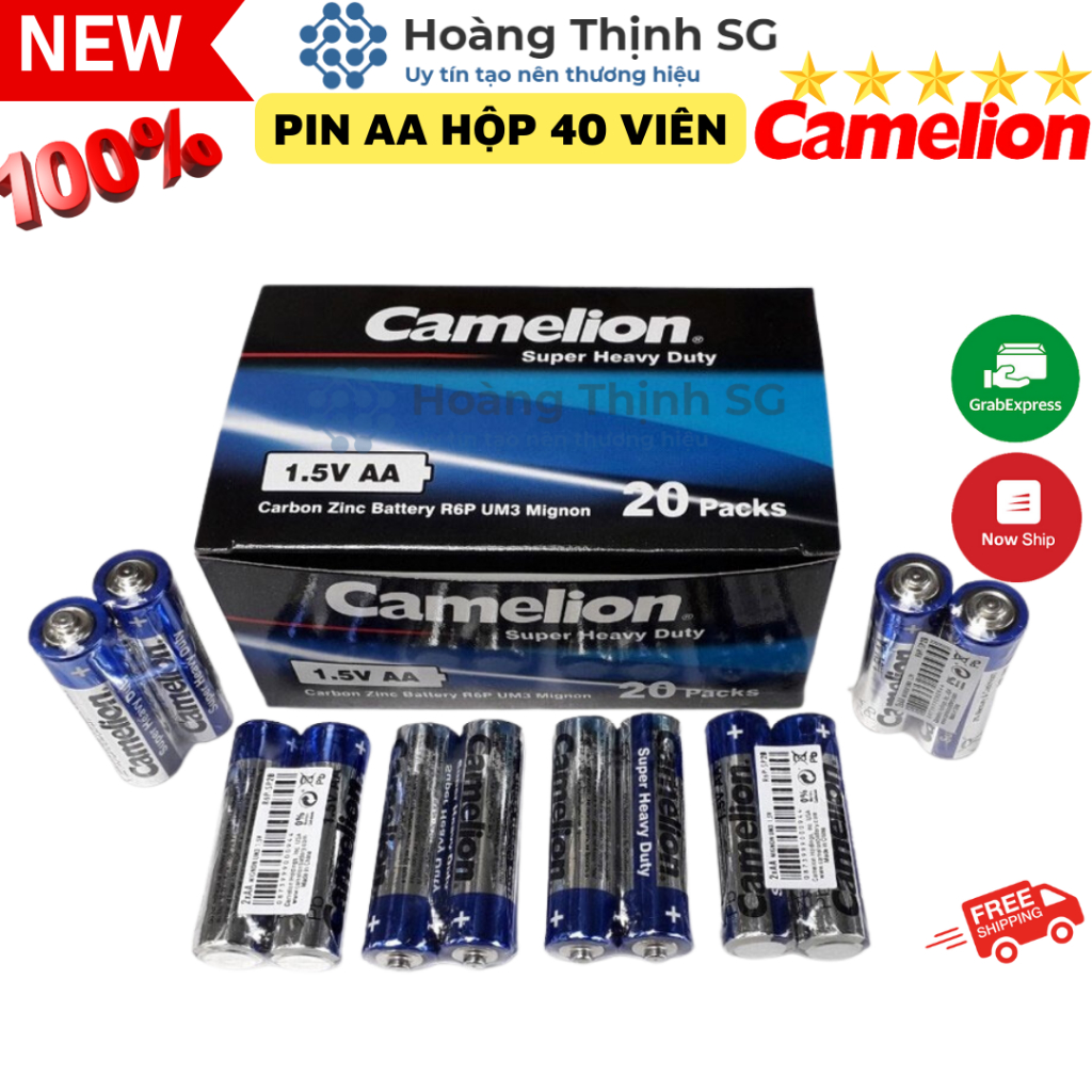 Pin AA  Camelion, pin tiểu AAA  Camelion Super Heavy Duty Chính hãng