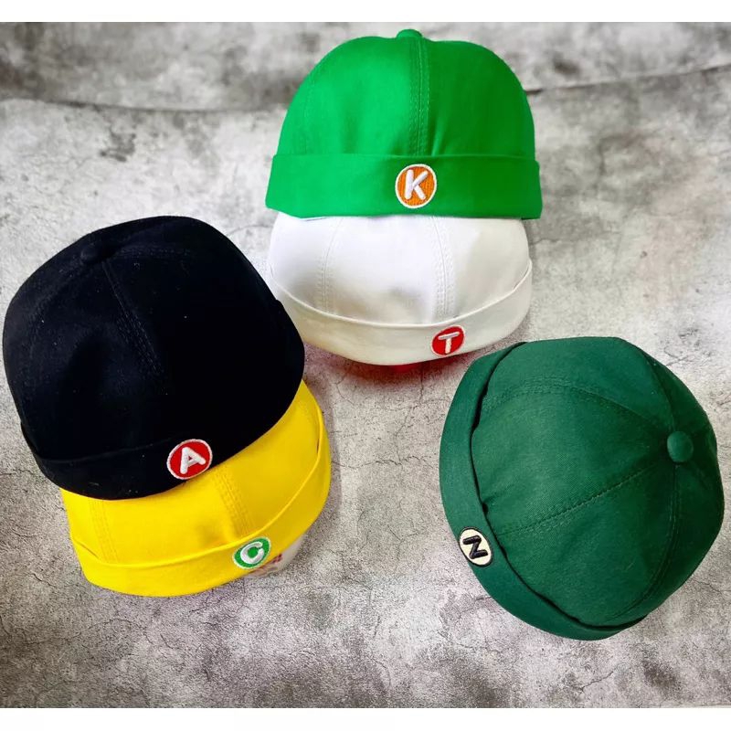 Mũ tròn miki hat không vành phong cách retro cho Nam Nữ - Nón Beanie