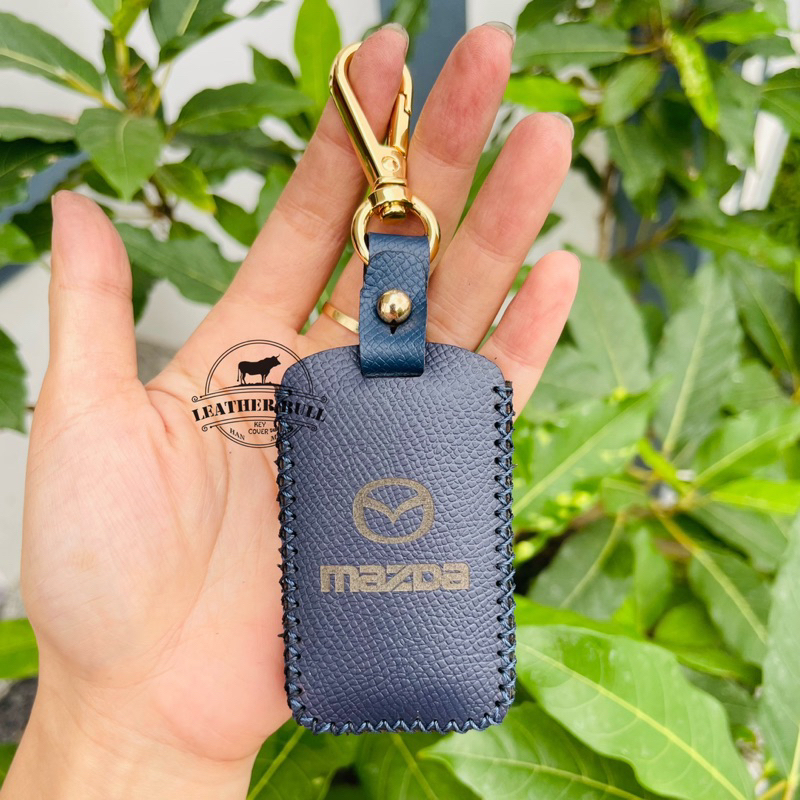 Bao da chìa khoá thông minh Mazda 3, CX3, CX30  2020 -2023 kèm móc khoá