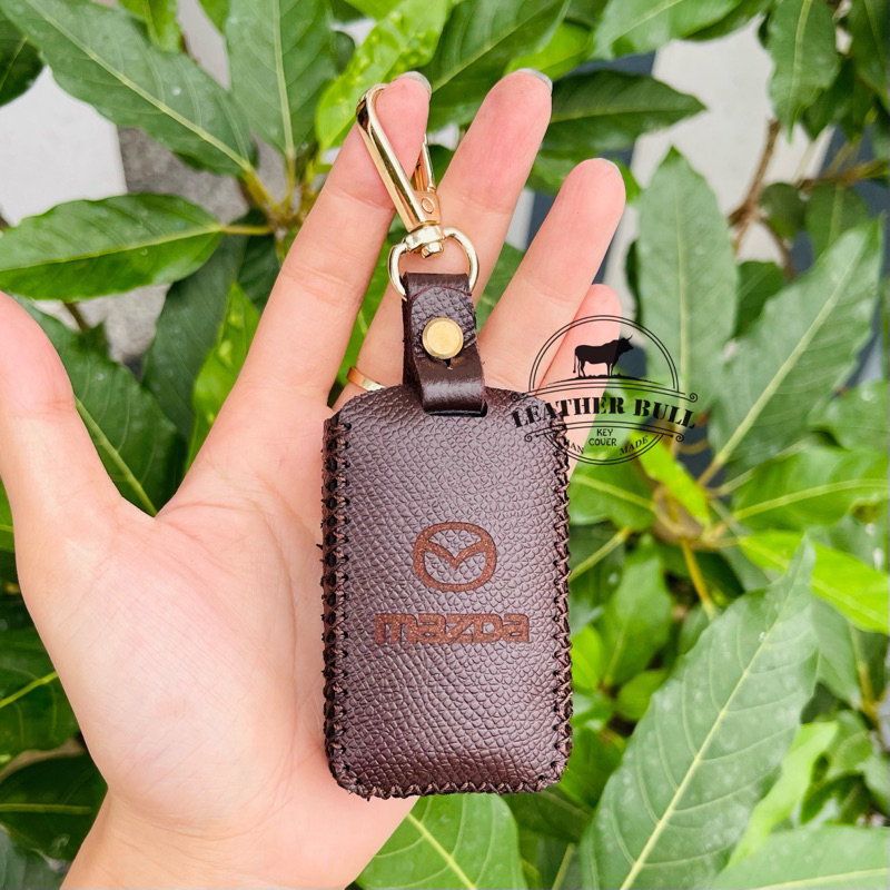 Bao da chìa khoá thông minh Mazda 3, CX3, CX30  2020 -2023 kèm móc khoá