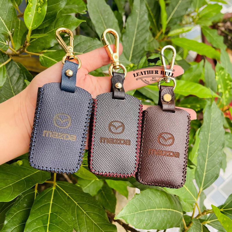 Bao da chìa khoá thông minh Mazda 3, CX3, CX30  2020 -2023 kèm móc khoá