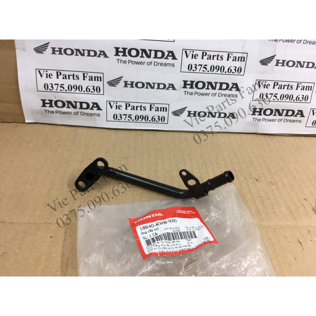 Ống hơi, co đầu bò Wave S110, Wave A110, Wave RSX 110, Wave Blade 110, hàng chính hãng Honda mới 100%