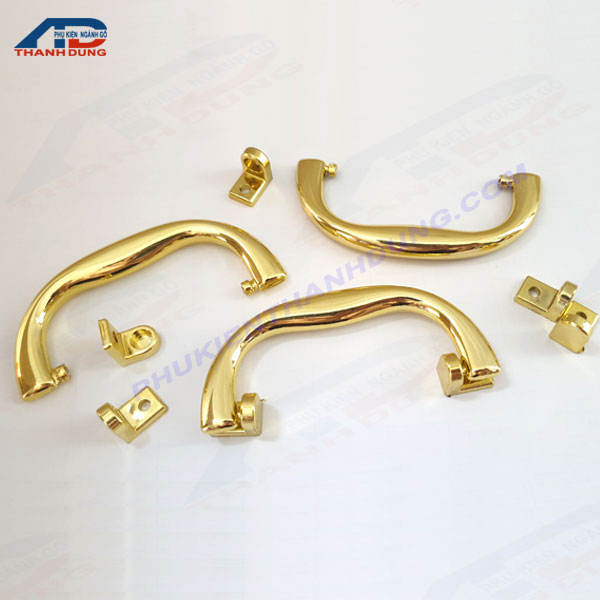 Tay Nắm Nhựa Màu Vàng hộp Quà Tặng